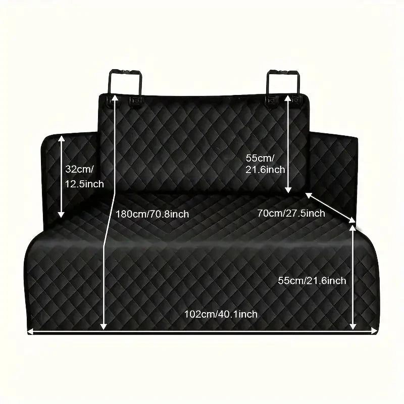Water-Resistant SUV Dog Cargo Liner with Side & Bumper Protection