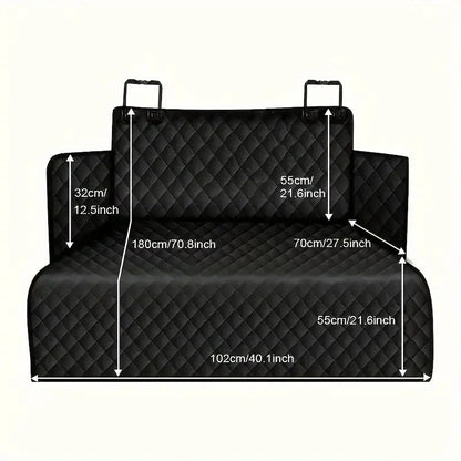 Water-Resistant SUV Dog Cargo Liner with Side & Bumper Protection